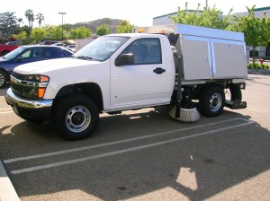 Scorpion Sweeper Parking Lot Sweeper